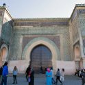 MAR FES Meknes 2016DEC31 BabMansour 006  The doors were designed by a Christian prisoner who converted to Islam, hence the name: The Door of Mansour - the renegade. : 2016, 2016 - African Adventures, Africa, Bab Mansour, Date, December, Fès-Meknès, Meknès, Month, Morocco, Northern, Places, Trips, Year
